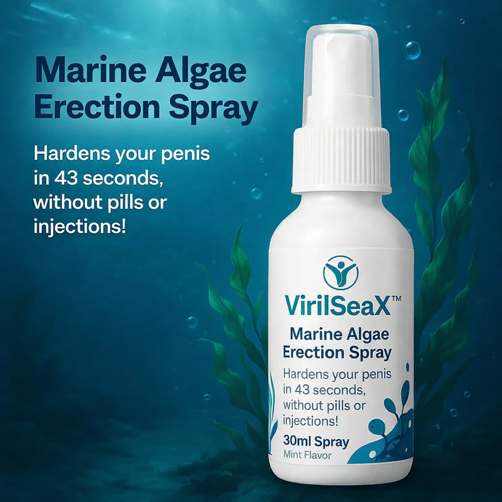 VirilSpray™ Marine Algae Erection Spray | Get an Erection in 43 Seconds!